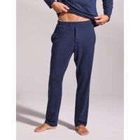 David Gandy Wellwear Premium Cotton Modal Pyjama Bottoms Navy