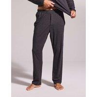 David Gandy Wellwear Premium Cotton Modal Pyjama Bottoms Charcoal