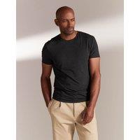 David Gandy Wellwear Ultimate Cotton Modal Crew Neck T-Shirt Charcoal