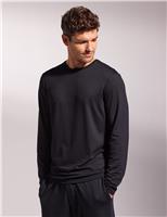 David Gandy Wellwear Premium Cotton Modal Pyjama Tee Navy