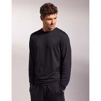 David Gandy Wellwear Premium Cotton Modal Pyjama Tee Black