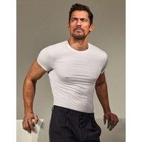 David Gandy Wellwear Ultimate Cotton Modal Crew Neck T-Shirt White