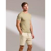 David Gandy Wellwear Ultimate Cotton Modal Crew Neck T-Shirt Khaki