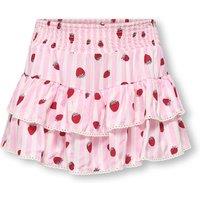 Kids Only Striped Strawberry Frill Skort (8-14 Yrs) Pink