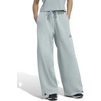 Adidas Cotton Rich Drawstring Wide Leg Joggers Light Teal