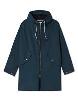 Peregrine Pure Cotton Hooded Raincoat Green