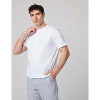 Peregrine Pure Cotton Graphic T-Shirt White