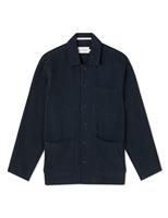 Peregrine Pure Cotton Shacket Navy