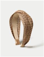 Raffia Twist Aliceband