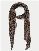 TP Leopard Skinny Scarf