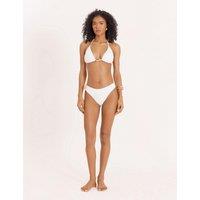 4th & Reckless Davina High Leg Bikini Bottoms Cream