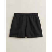 GANT Linen Blend Shorts Black