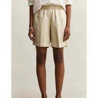GANT Linen Blend Shorts Beige