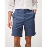Crew Clothing Cotton Chino Shorts Air Force Blue