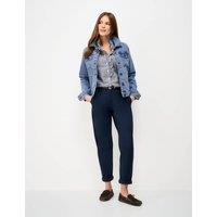 Crew Clothing Cotton Rich Denim Western Jacket Light Blue