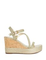Buckle Wedge Sandals