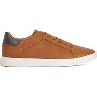 Dune London Lace Up Trainers Tan