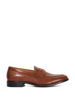 Leather Slip On Loafers
