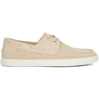 Dune London Boat Shoes Cream