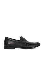 Dune London Leather Loafers Brown