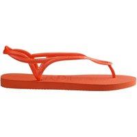HAVAIANAS Ankle Strap Flat Flip Flops Orange