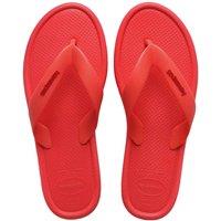 HAVAIANAS Puffy Edge Flat Flip Flops Coral