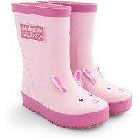 JoJo Maman Bb Kids' Bunny Wellies (4 Small-11 Small) Light Pink Mix