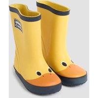 JoJo Maman Bb Kids' Duck Wellies (4 Small-11 Small) Yellow
