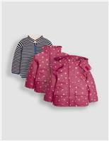 Floral 3-In-1 Waterproof Jacket (1-6 Years)