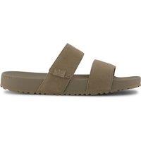 TOMS Suede Sliders Brown