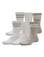 6 Pack Essential Ankle High Socks