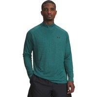 Under Armour Tech Textured Half Zip Training Top Dark Teal