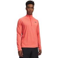 Under Armour Tech Textured Half Zip Training Top Bright Red