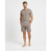 Lyle & Scott Cotton Rich Loungewear Set Taupe