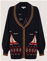 Cotton Rich Boat Cardigan