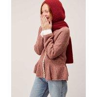 Monsoon Textured Button Front Cardigan Pink