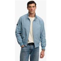 Superdry & Co Cotton Blend Harrington Jacket Blue