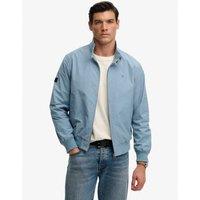 Superdry & Co Cotton Blend Harrington Jacket Blue