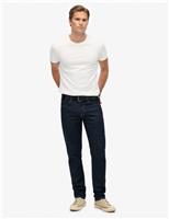 Slim Straight Fit 5 Pocket Jeans