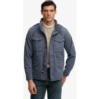 Superdry & Co Pure Cotton Utility Jacket Blue