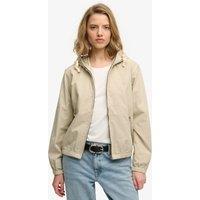 Superdry & Co Pure Cotton Twill Hooded Utility Jacket Beige