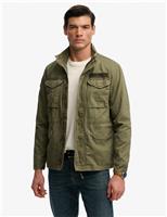 Superdry & Co Pure Cotton Utility Jacket Green