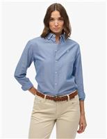 Pure Cotton Slim Oxford Shirt