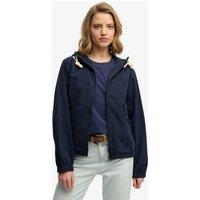 Superdry & Co Pure Cotton Twill Hooded Utility Jacket Navy