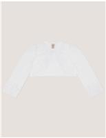 Floral Embroidered Shrug (3-13 Yrs)