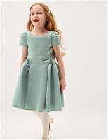 Bow Sash Cap Sleeve Dress (3-15 Yrs)