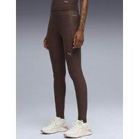Puma Cloudspun High Waisted Leggings Brown