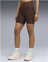 Puma Cloudspun High Waisted Shorts Blue