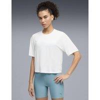 Puma CLOUDSPUN Crew Neck Relaxed T-Shirt White