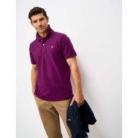 Crew Clothing Pure Cotton Polo Shirt Medium Red